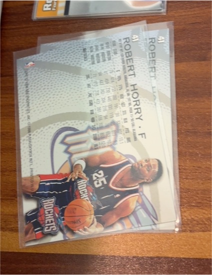 1995-96 Topps Finest #236 Robert Horry — front
