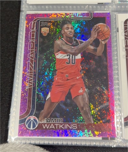 2025-26 Topps #244 Jamir Watkins — front