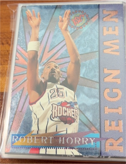 1995-96 Topps Stadium Club Reign Men #RM8 Robert Horry — front