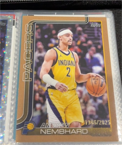 2025-26 Topps #52 Andrew Nembhard — front