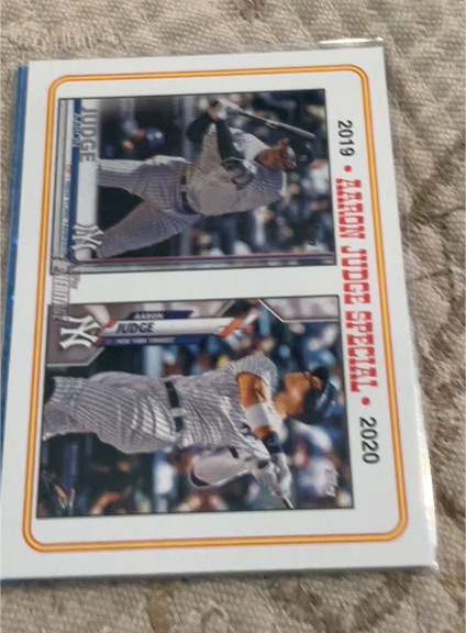 2023 Topps Heritage #3 Aaron Judge Special — front