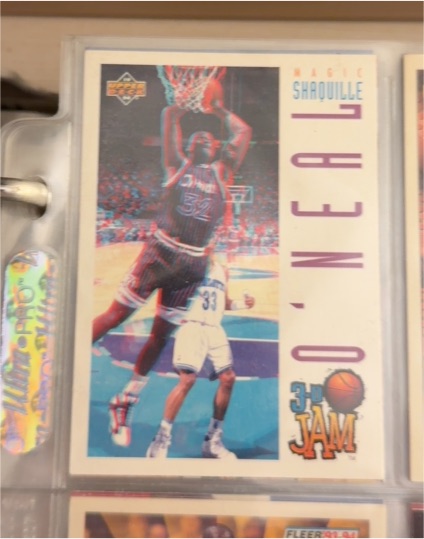 1993-94 Upper Deck Pro View 3D #102 Shaquille O'Neal — front