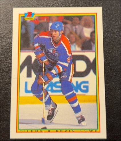 1990-91 Bowman #198 Kevin Lowe — front