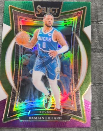 2024-25 Panini Select #55 Damian Lillard — front