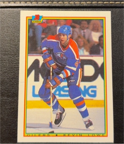 1990 Bowman #198 Kevin Lowe — front