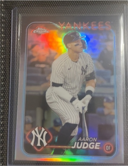 2024 Topps Chrome #50 Aaron Judge — front