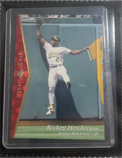 1995 Upper Deck SP #182 Rickey Henderson — front