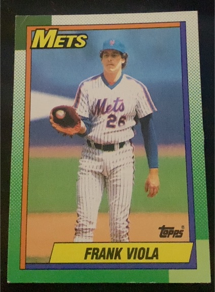 1990 Topps #470 Frank Viola — front