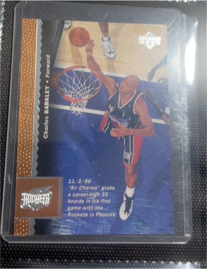 1996-97 Upper Deck #223 Charles Barkley — front