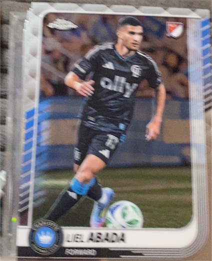 2025 Topps Chrome MLS #46 Liel Abada — front