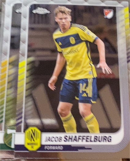 2025 Topps Chrome MLS #141 Jacob Shaffelburg — front