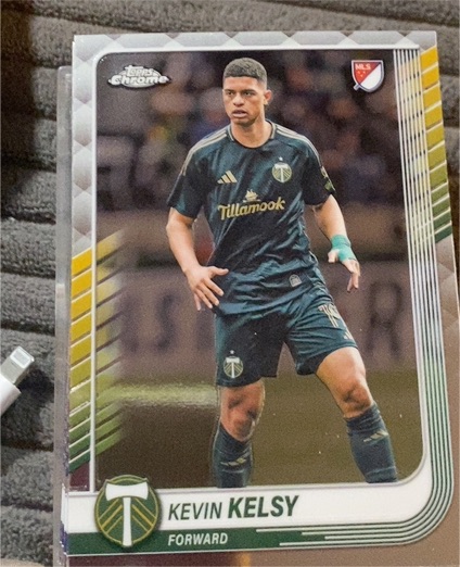2025 Topps Chrome MLS #103 Kevin Kelsy — front