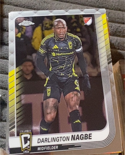2025 Topps Chrome MLS #123 Darlington Nagbe — front