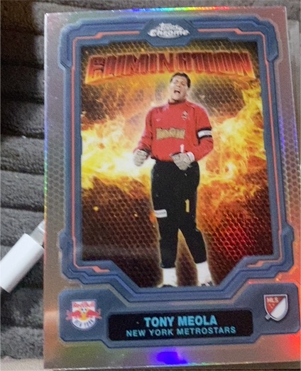 2025 Topps Chrome MLS Elimination #EL-26 Tony Meola — front