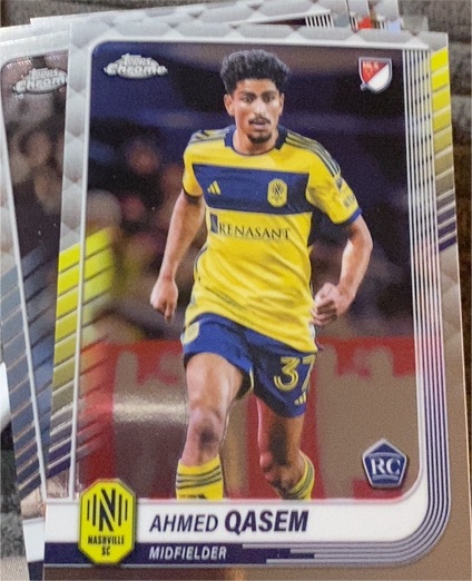 2025 Topps Chrome MLS #164 Ahmed Qasem — front