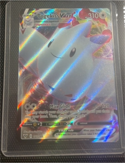 2020 Pokémon Vivid Voltage #141 Togekiss VMAX — front