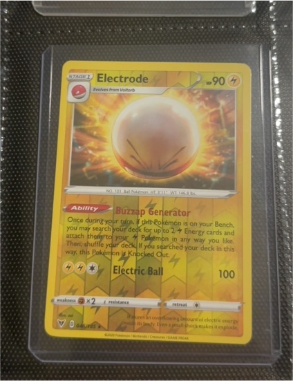 2020 Pokémon Vivid Voltage #046 Electrode — front
