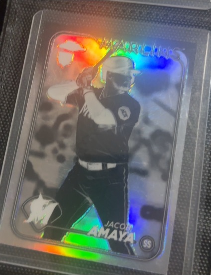 2024 Topps Chrome #92 Jacob Amaya — front