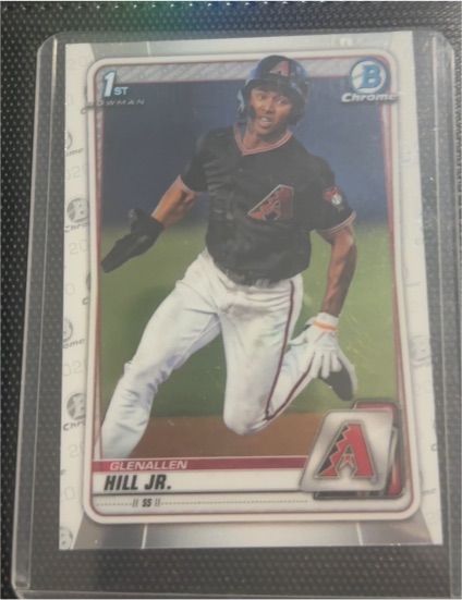 2020 Bowman Chrome #BCP-59 Glenallen Hill Jr. — front