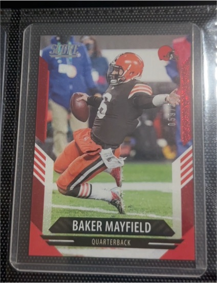 2021 Panini Score #104 Baker Mayfield — front
