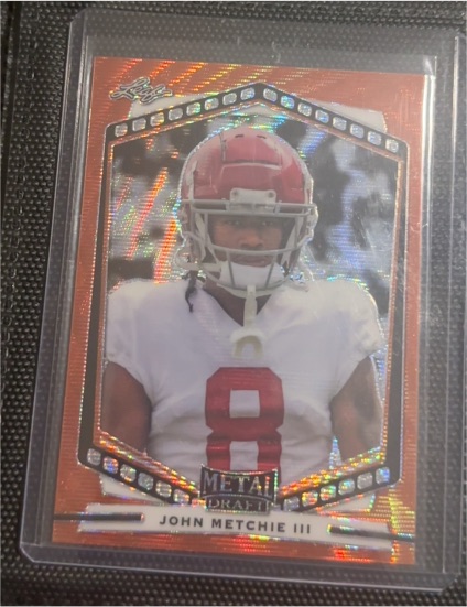 2022 Leaf Draft Metal Portrait #P-JM1 John Metchie III — front