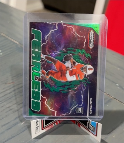 2025 Panini Prizm Draft Picks #F-CWD Cam Ward — front