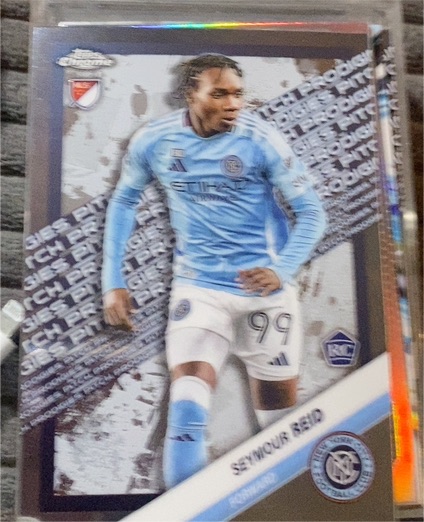 2025 Topps Chrome MLS #196 Seymour Reid Rookie Pitch Prodigies — front