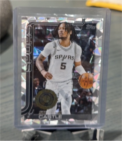 2025-26 Topps #197 Stephon Castle — front