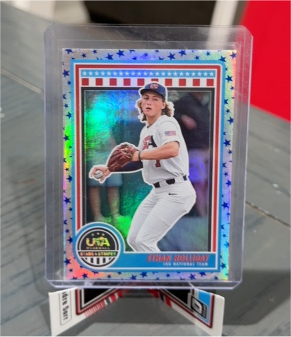 2025 Panini Stars and Stripes #14 Ethan Holliday — front