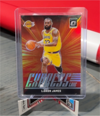 2024-25 Panini Donruss Optic #2 LeBron James Express Lane — front