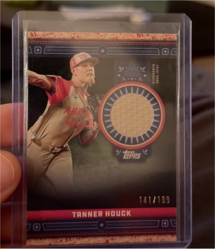 2024 Topps Update Series #ASR-THO Tanner Houck All-Star Stitches — front