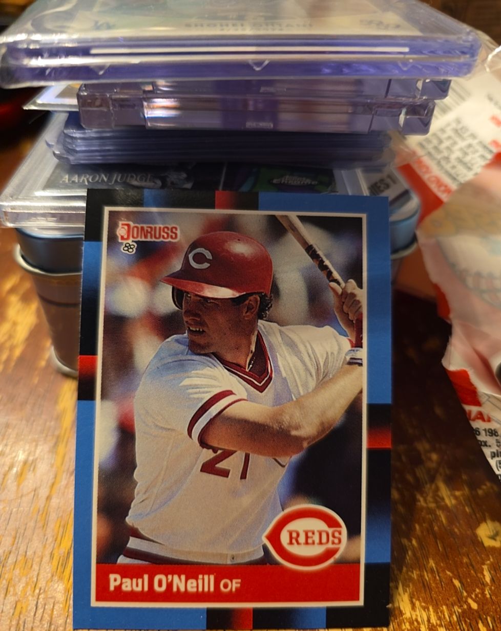 1988 Donruss #433 Paul O'Neill Cincinnati Reds — front