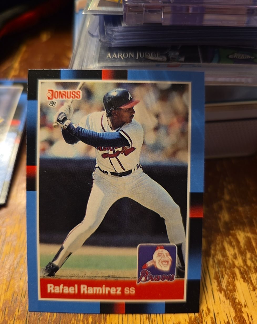 1988 Donruss #448 Rafael Ramirez — front