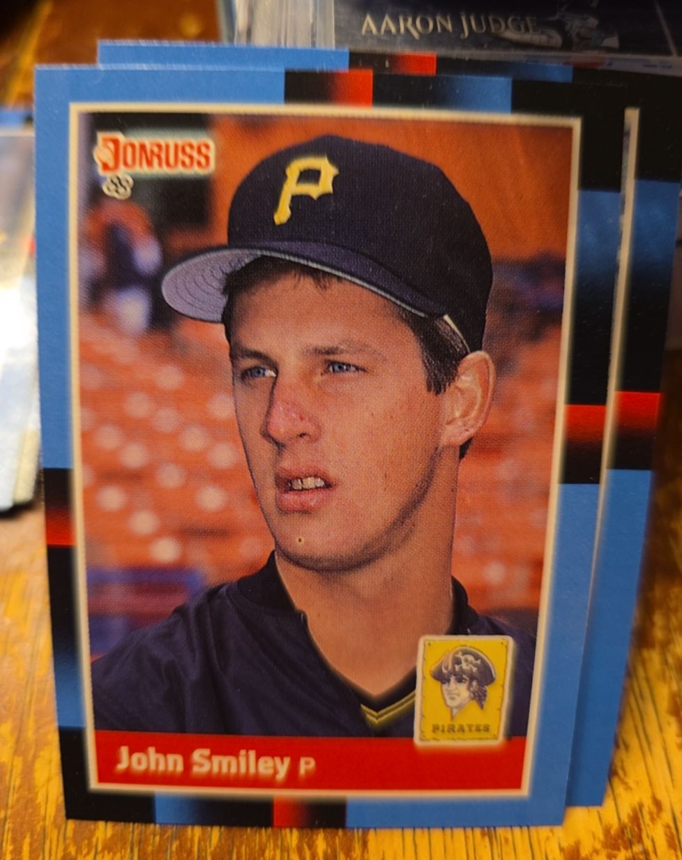 1988 Donruss #449 John Smiley — front