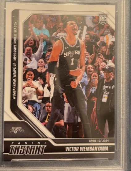 2023 Panini Instant #495 Victor Wembanyama — front