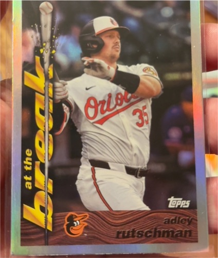 2024 Topps Archives At The Break #95ATB-20 Adley Rutschman — front