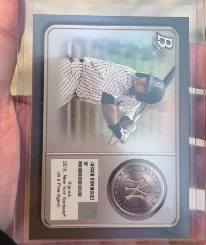 2022 Bowman Platinum #MM-16 Jasson Dominguez — front