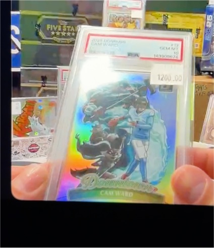 2025 Donruss Downtown #12 Cam Ward — front