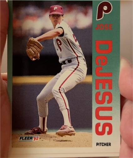 1992 Fleer #528 Jose DeJesus — front