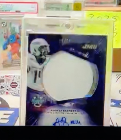 2025 Bowman Best U #JRA-AB Alonza Barnett III — front