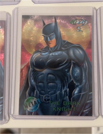 1995 Fleer Metal Batman Forever #35 The Dark Knight — front