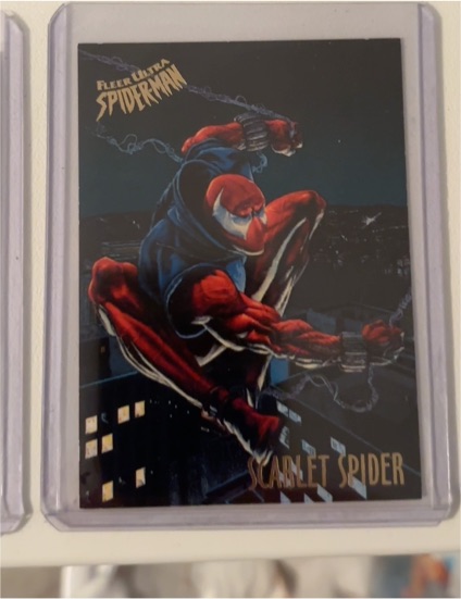 1995 Fleer Ultra Spider-Man #48 Scarlet Spider — front