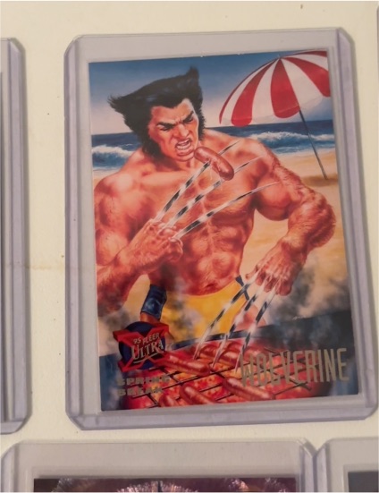 1995 Fleer Ultra X-Men #149 Wolverine Spring Break Insert — front