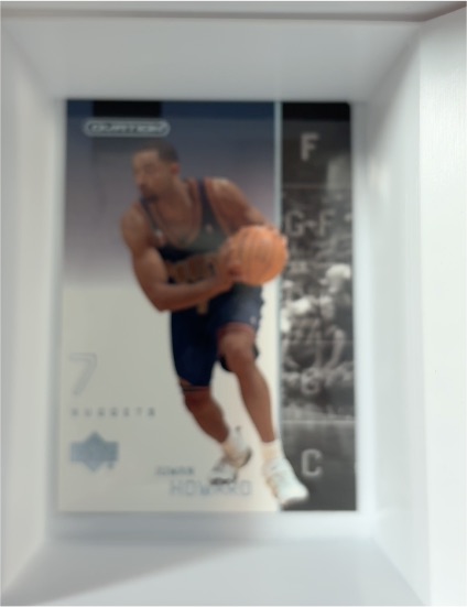 2001 Upper Deck Ovation #7 Juwan Howard — front