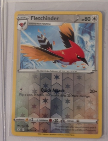 2021 Pokémon SWSH07: Evolving Skies #139 Fletchinder — front