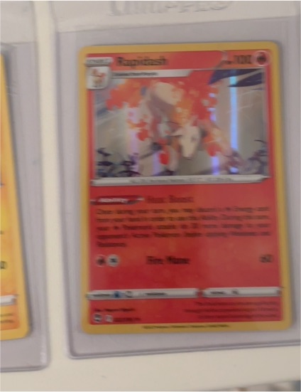 2022 Pokémon TCG Silver Tempest #022 Rapidash — front