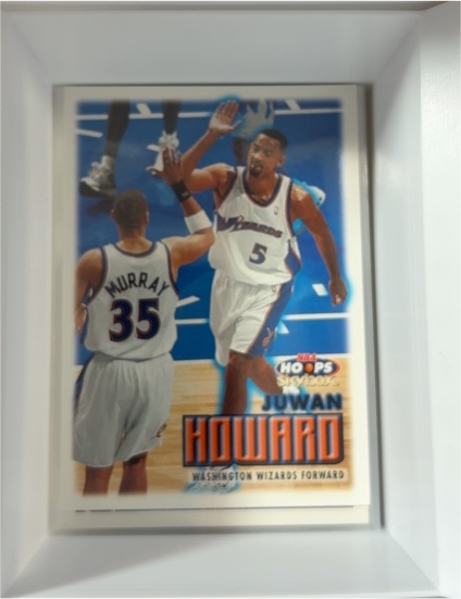1999-00 Skybox NBA Hoops #43 Juwan Howard Washington Wizards — front