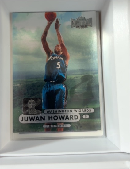 1997-98 Skybox Metal Universe #11 Juwan Howard — front