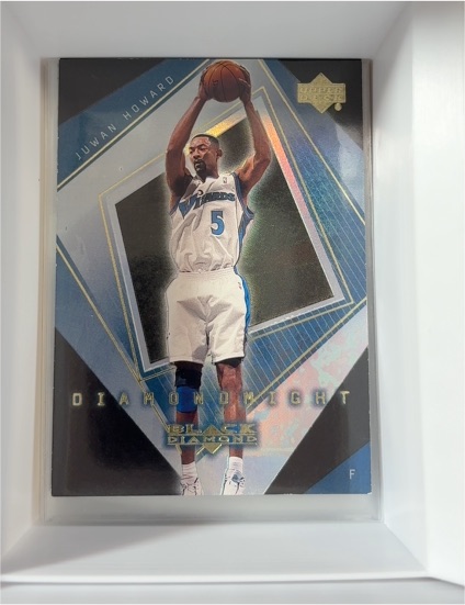 1999-00 Upper Deck Black Diamond Diamond Might #DM17 Juwan Howard — front