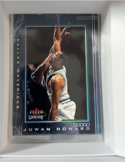 2001-02 Fleer Genuine #35 Juwan Howard — front